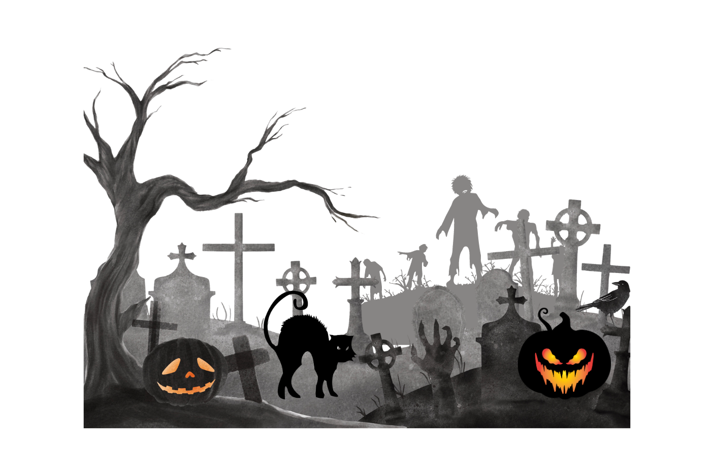 Halloween Friedhof