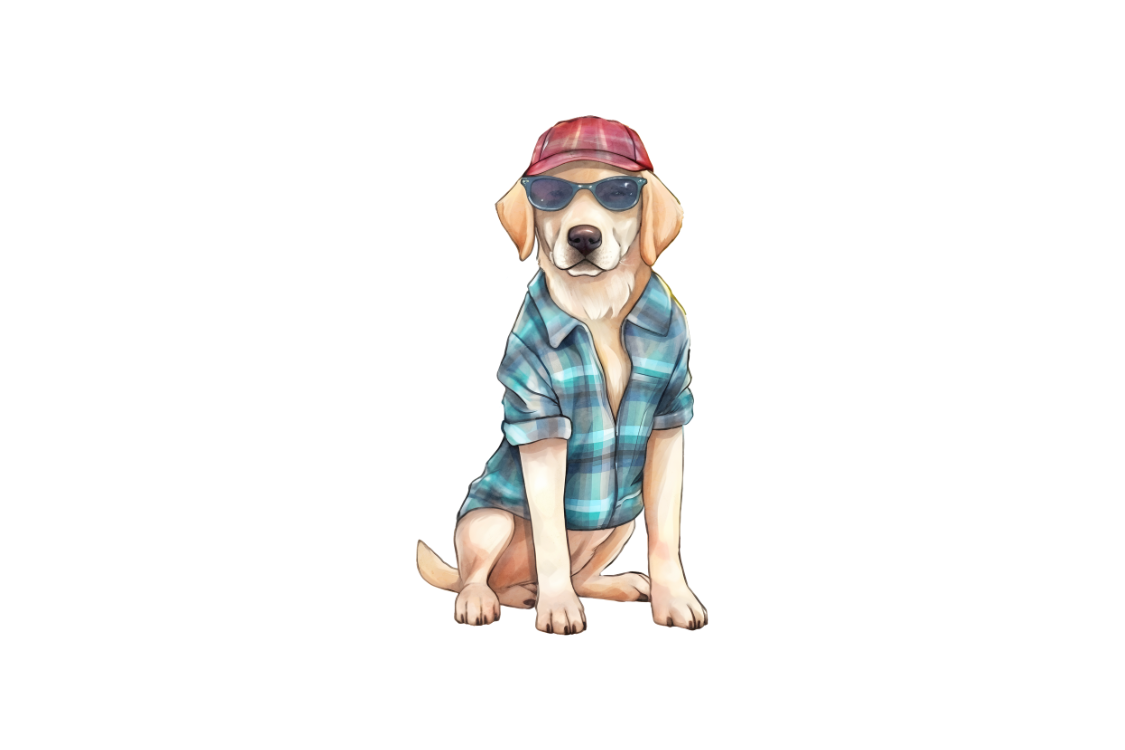 Golden Retriever mit Basecap