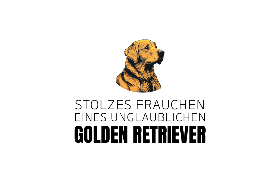 Stolzes Frauchen eines unglaublichen Golden Retriever