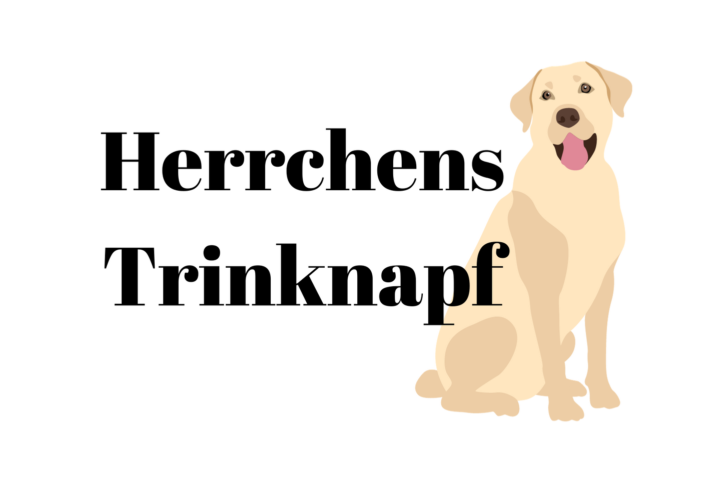 Herrchens Trinknapf