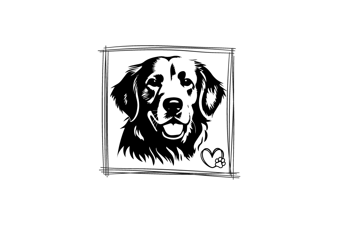 Golden Retriever Silhouette