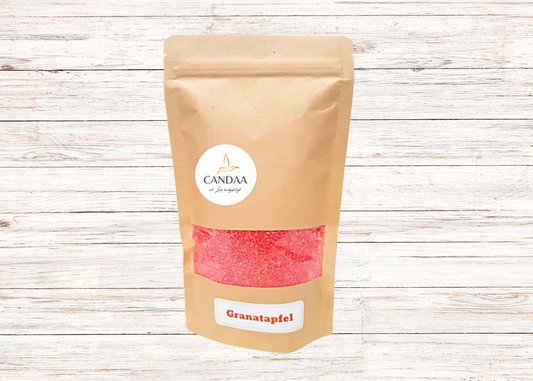250g Kerzensand Duft "Granatapfel"