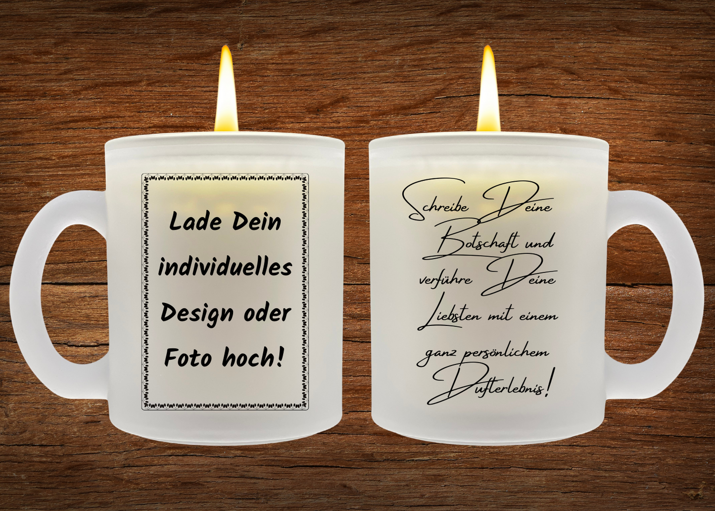 Duftkerze "Candaa" individuell personalisierbar