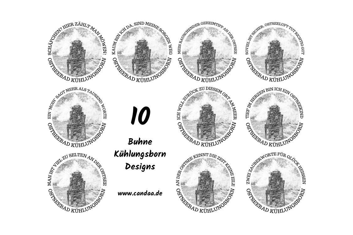 10 Buhnen Kühlungsborn Designs