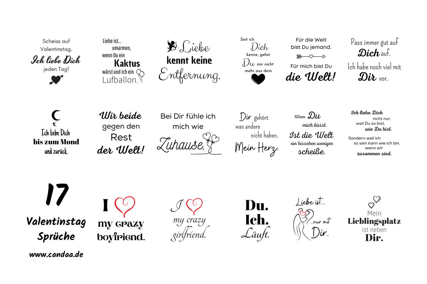 17 Valentinstag Sprüche