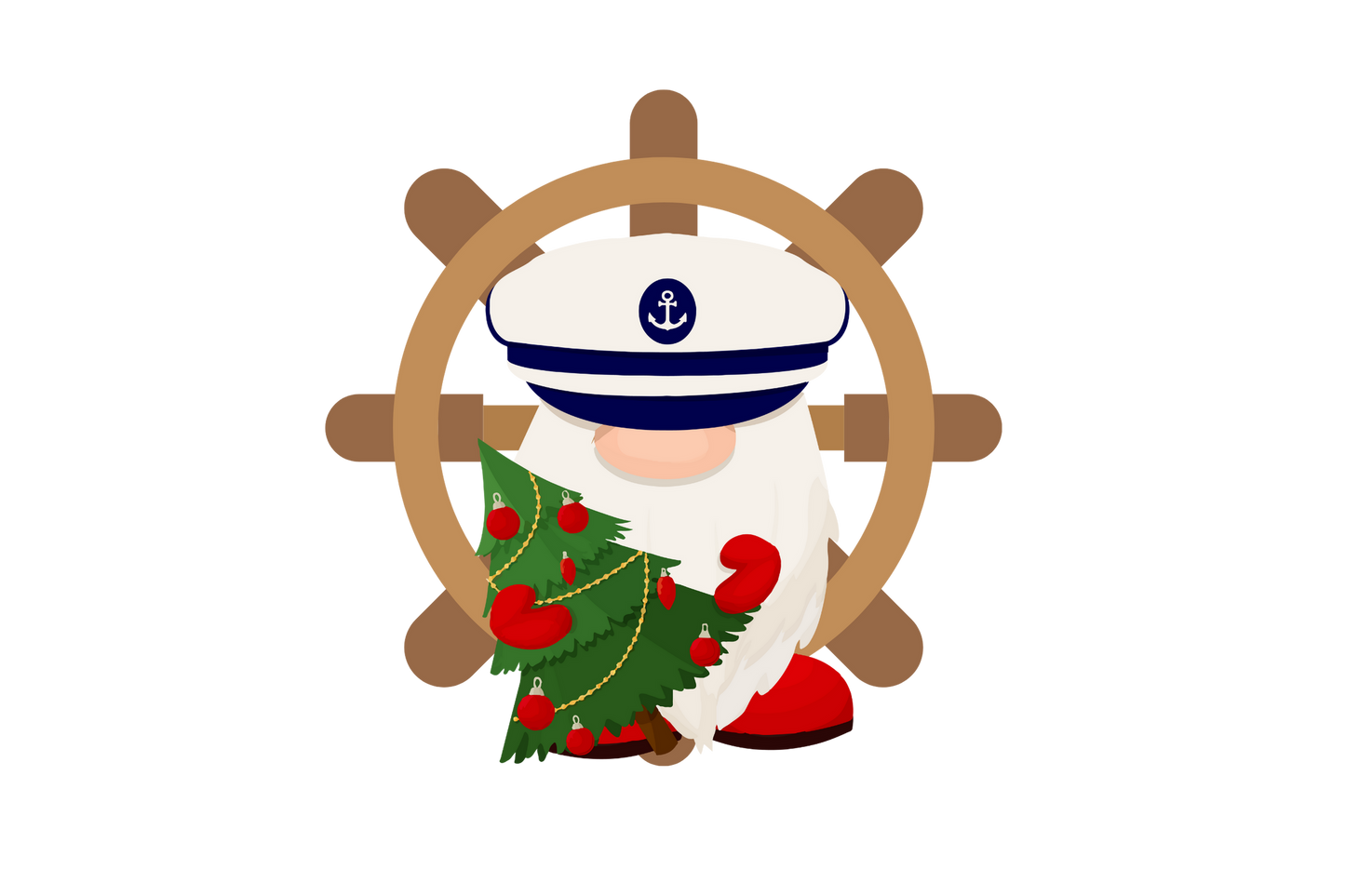 Weihnachtsmann Steuerrad