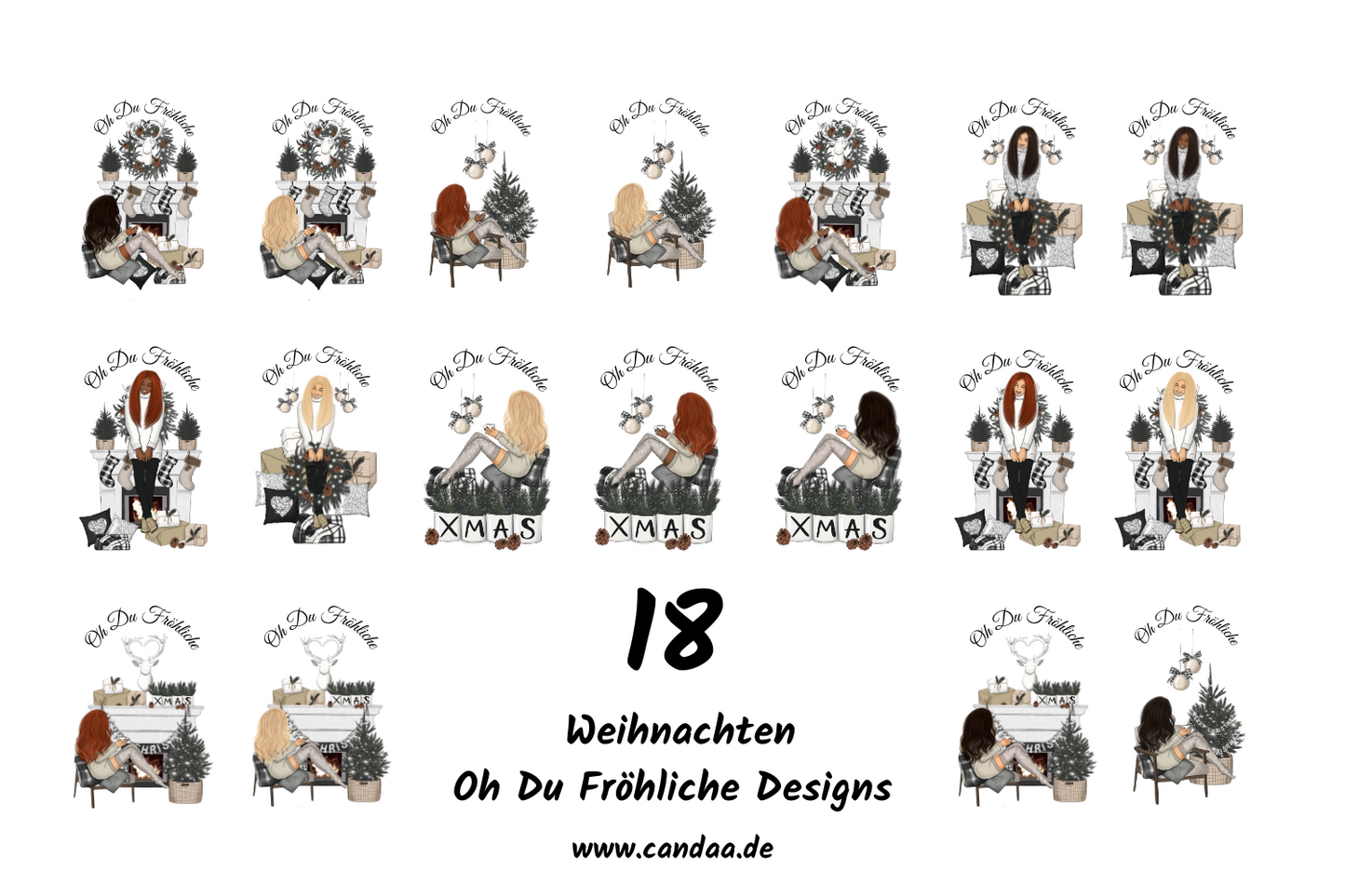 18 Oh Du Fröhliche Designs