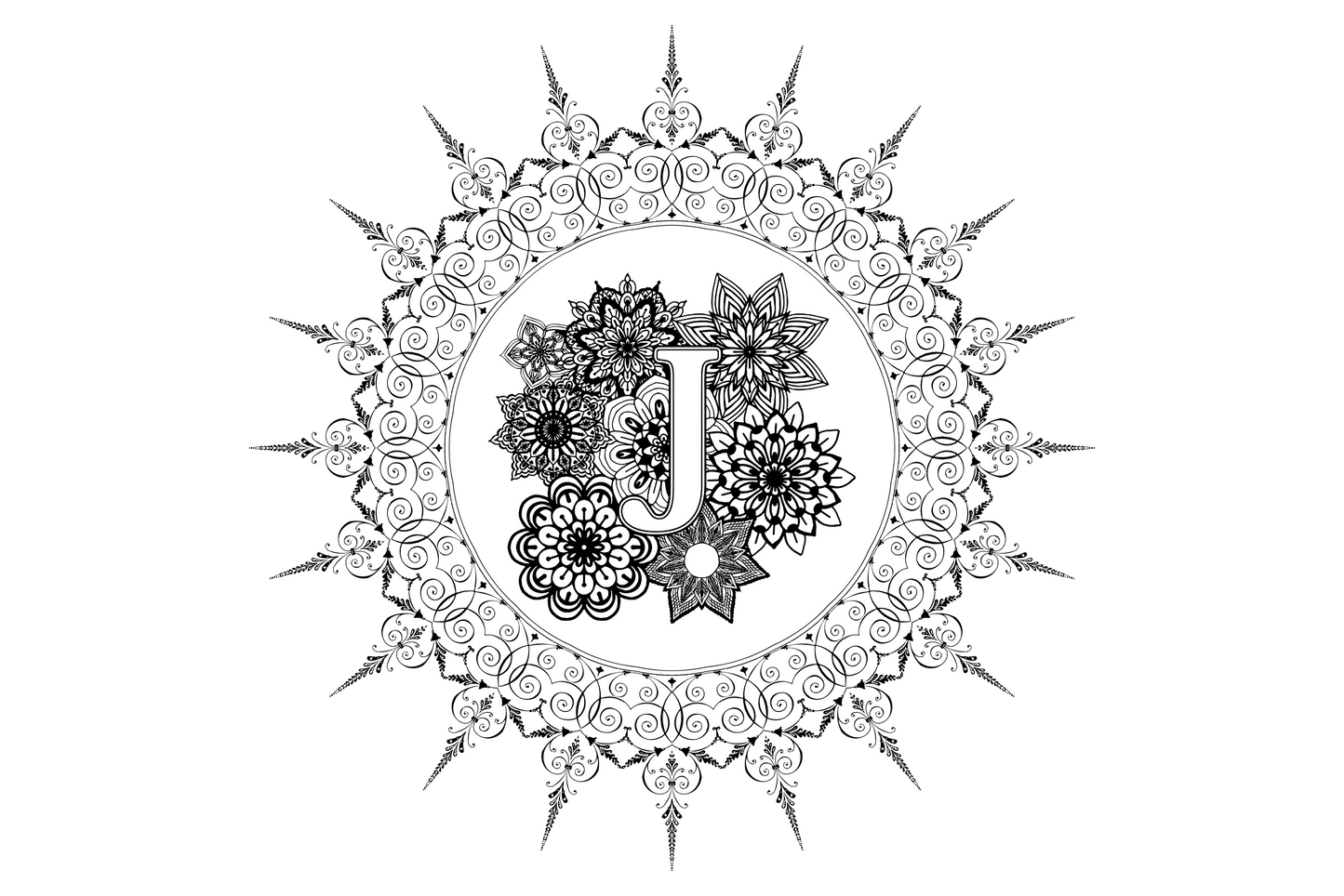 Mandala Design J