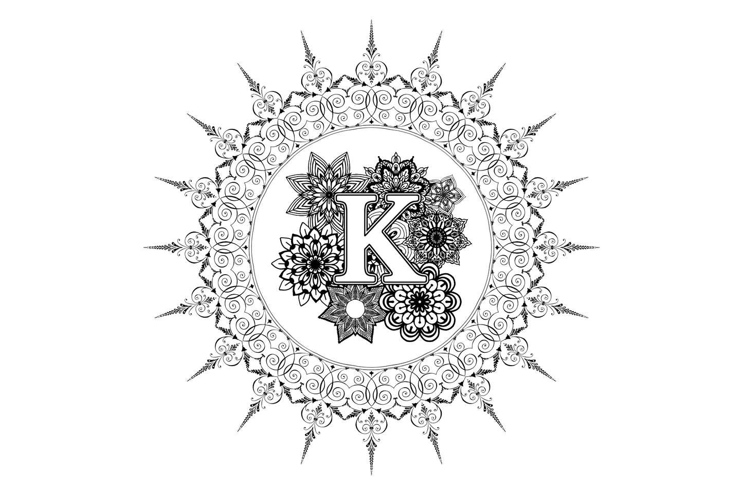 Mandala Design K