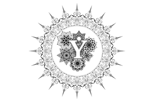Mandala Design Y